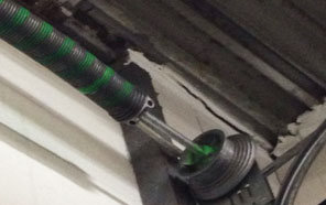 Broken Torsion spring garage door Rockville