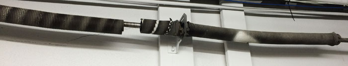 Broken Torsion spring Rockville